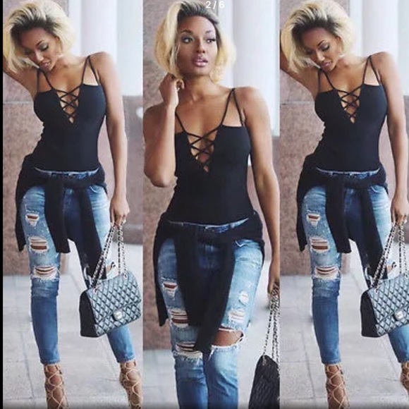 Spaghetti strap tank top - Picture 2 of 5